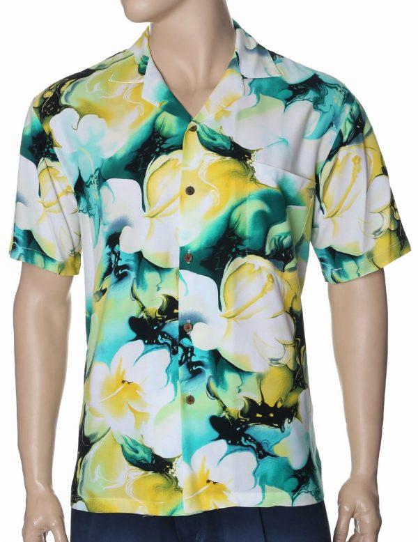 Men's Hawaiian Shirt - Polyester Makawao Relaxed Fit Aloha Shirt