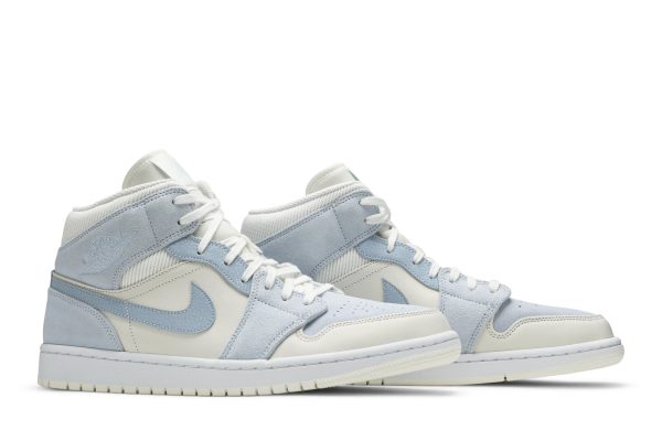Air Jordan 1 Mid SE 'Sail Light Blue' DA4666-100 - Limited - Image 7