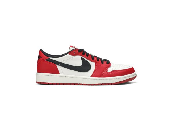 Air Jordan 1 Retro Low OG 'Chicago' 705329-600 - Iconic