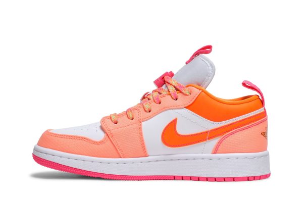 Air Jordan 1 Low Utility GS 'Hyper Crimson' DJ0530-801 - Limited - Image 3
