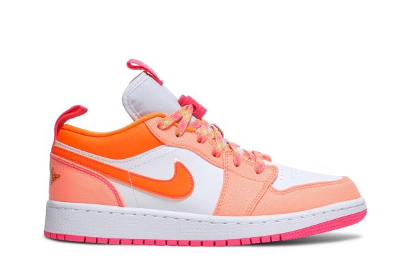 Air Jordan 1 Low Utility GS 'Hyper Crimson' DJ0530-801 - Limited