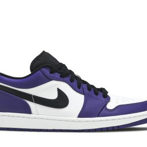 Air Jordan 1 Low 'Court Purple' 553558-500 - For Men