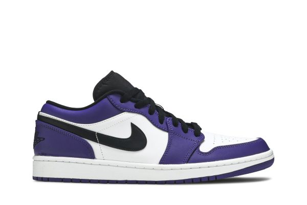 Air Jordan 1 Low 'Court Purple' 553558-500 - For Men
