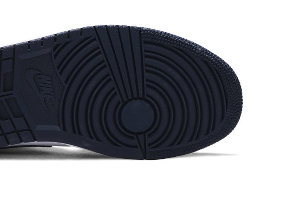 Air Jordan 1 Mid 'Obsidian' 554724-174 - Iconic - Image 4