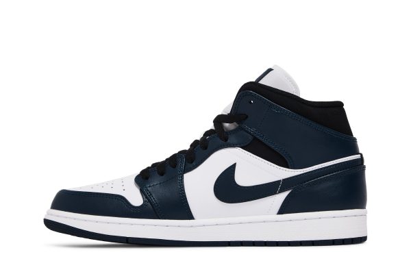 Air Jordan 1 Mid 'Armory Navy' 554724-411 - Streetwear - Image 3