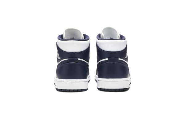 Air Jordan 1 Mid 'Obsidian' 554724-174 - Iconic - Image 5