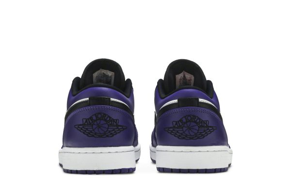 Air Jordan 1 Low 'Court Purple' 553558-500 - For Men - Image 5