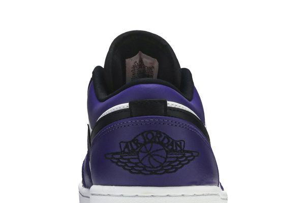 Air Jordan 1 Low 'Court Purple' 553558-500 - For Men - Image 6