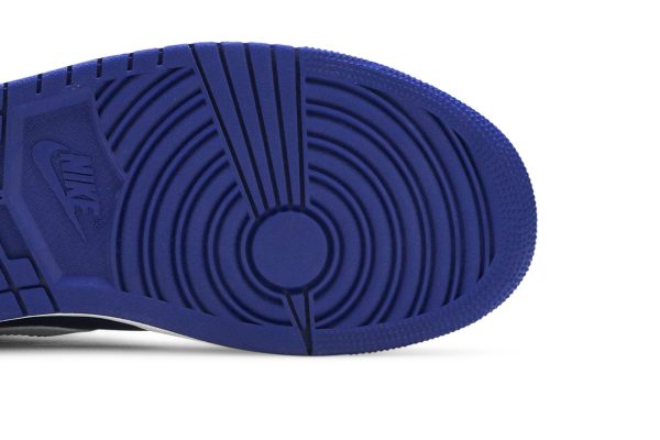 Air Jordan 1 Mid 'White Deep Royal Blue' E553558-500 - Drop - Image 4