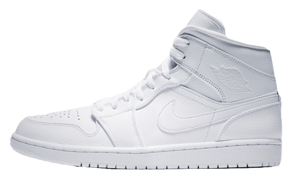 Air Jordan 1 Mid White Revered Footwear - Iconic