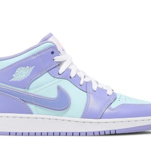 Air Jordan 1 Mid GS 'Purple Pulse' 554725-500 - For Men