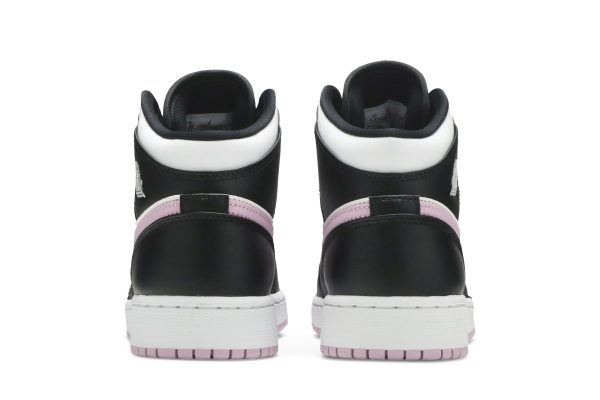 Air Jordan 1 Mid GS 'White Light Arctic Pink' 555112-103 - Drop - Image 5