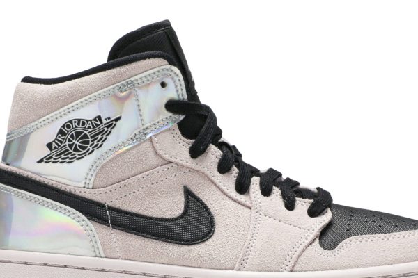 Air Jordan 1 Mid 'Iridescent' BQ6472-602 - Style - Image 2
