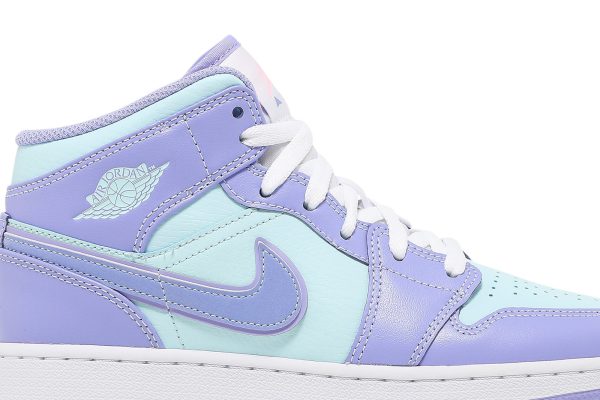 Air Jordan 1 Mid GS 'Purple Pulse' 554725-500 - For Men - Image 2