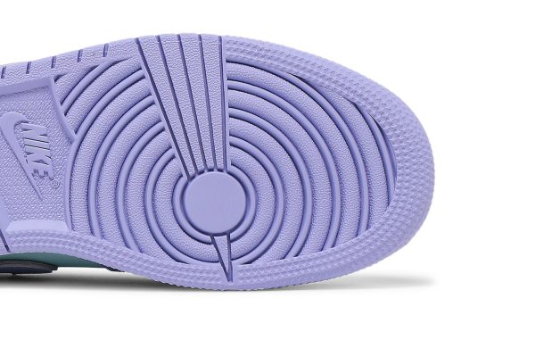 Air Jordan 1 Mid GS 'Purple Pulse' 554725-500 - For Men - Image 4