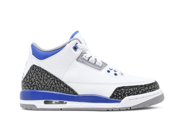 Air Jordan 3 Retro GS 'Racer Blue' 398614-145 - Streetwear