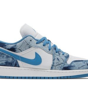 Air Jordan 1 Low GS 'Washed Denim' DM8947-100 - Streetwear