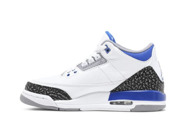 Air Jordan 3 Retro GS 'Racer Blue' 398614-145 - Streetwear - Image 2