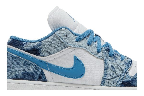 Air Jordan 1 Low GS 'Washed Denim' DM8947-100 - Streetwear - Image 2