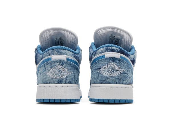 Air Jordan 1 Low GS 'Washed Denim' DM8947-100 - Streetwear - Image 5