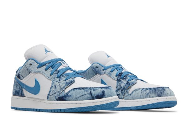 Air Jordan 1 Low GS 'Washed Denim' DM8947-100 - Streetwear - Image 7