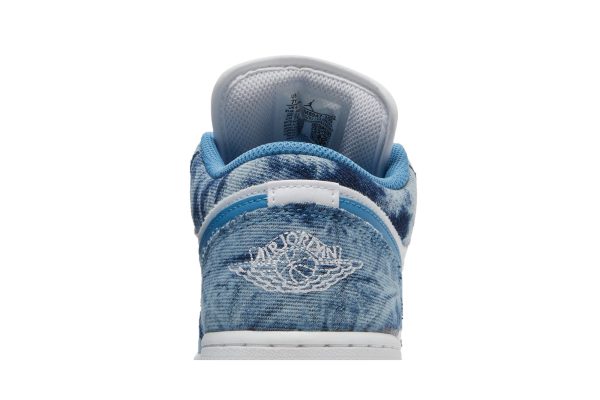 Air Jordan 1 Low GS 'Washed Denim' DM8947-100 - Streetwear - Image 6