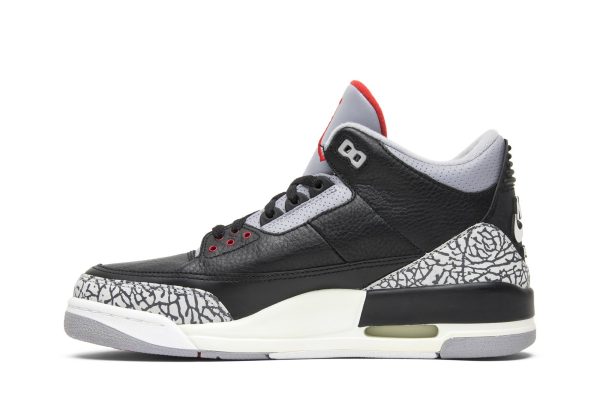 Air Jordan 3 Retro 'Black Cement' 2001 136064-001 - Drop - Image 2