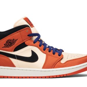 Air Jordan 1 Retro Mid SE 'Team Orange' 852542-800 - Iconic