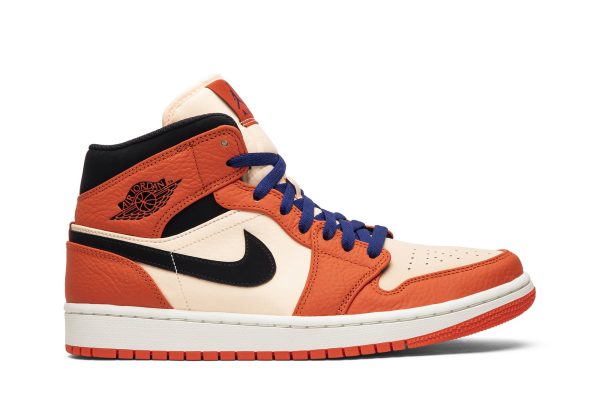 Air Jordan 1 Retro Mid SE 'Team Orange' 852542-800 - Iconic