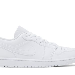 Air Jordan 1 Low 'Triple White' 2022 Signature Footwear - For Men