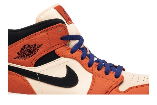 Air Jordan 1 Retro Mid SE 'Team Orange' 852542-800 - Iconic - Image 2