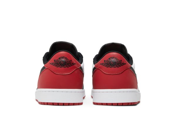 Air Jordan 1 Low OG Black Toe 2023 CZ0790-106 - Iconic - Image 4