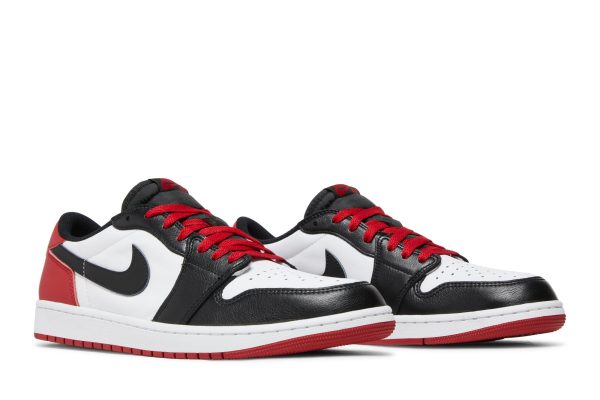 Air Jordan 1 Low OG Black Toe 2023 CZ0790-106 - Iconic - Image 5