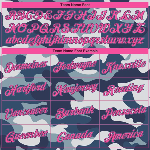 Camo Pink Black-Light Blue 3D Authentic Salute To Service Personalized Basketball Jersey - Image 3