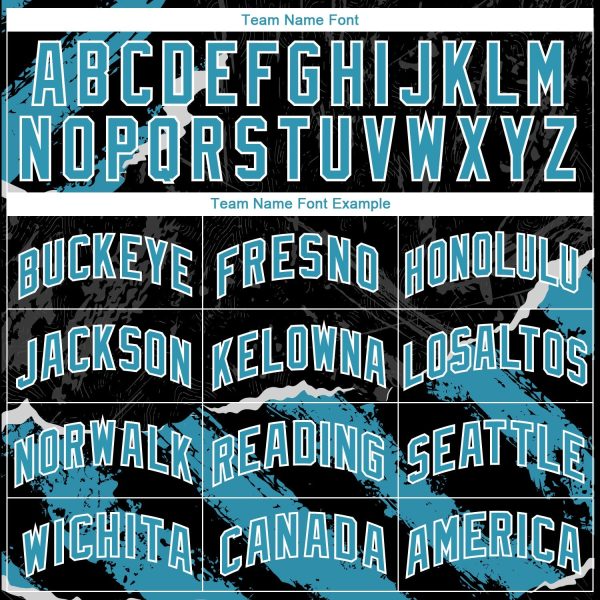 Black Panther Blue-White 3D Pattern Design Torn Paper Style Authentic Personalized Basketball Jersey - Image 3