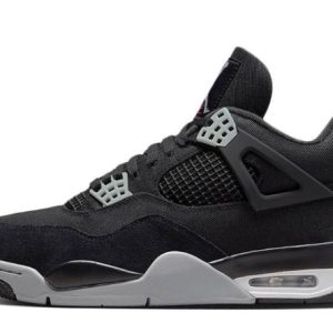 Air Jordan 4 Retro 'Black Canvas' DH7138-006 - For Men