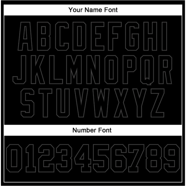 Black Black - Steel Gray Personalized Basketball Jersey - Image 4