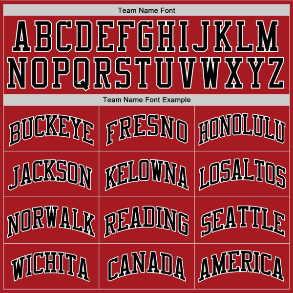 Red Black - White Custom Throwback Basketball Jersey - Image 3