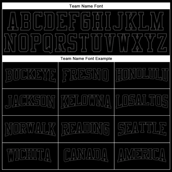 Black Black - Steel Gray Personalized Basketball Jersey - Image 3