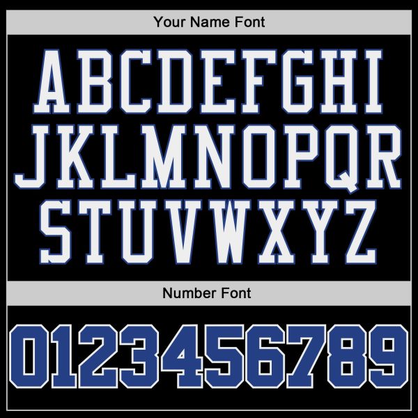 Black Royal-White Authentic Throwback Personalized Basketball Jersey - Image 4