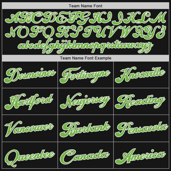 Black Neon Green-White Authentic Throwback Personalized Basketball Jersey - Image 3