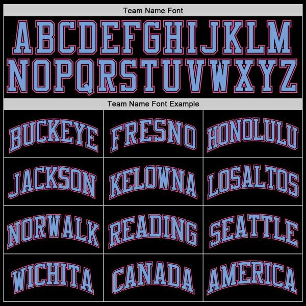 Black Light Blue-Pink Authentic Throwback Personalized Basketball Jersey - Image 4