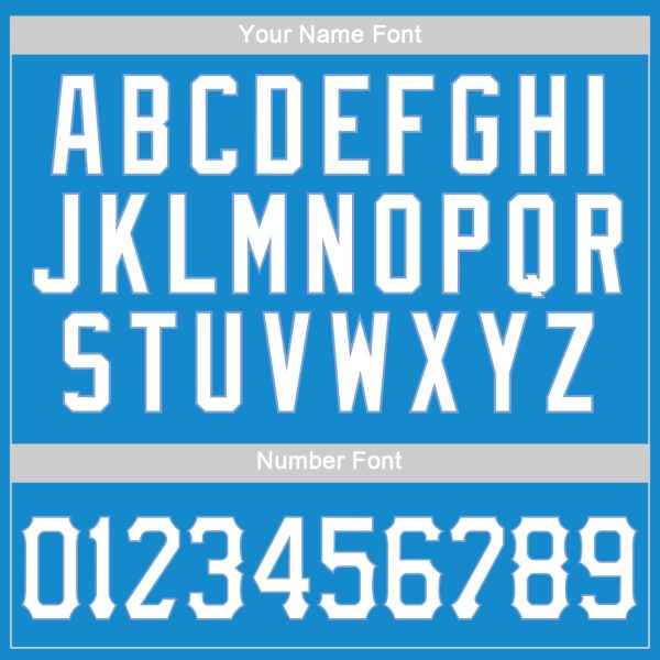 Blue White-Light Blue Authentic Throwback Personalized Basketball Jersey - Image 4