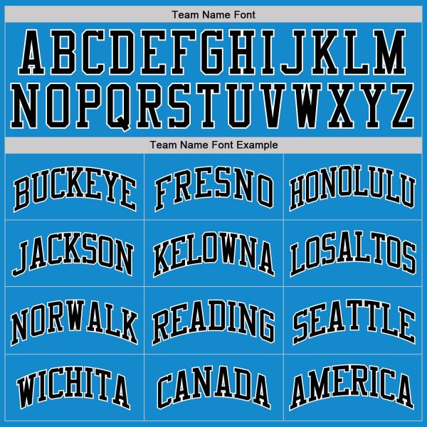 Blue Black-White Authentic Throwback Personalized Basketball Jersey - Image 3