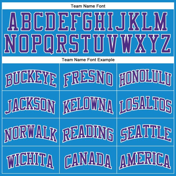 Blue Purple-White Authentic Throwback Personalized Basketball Jersey - Image 3