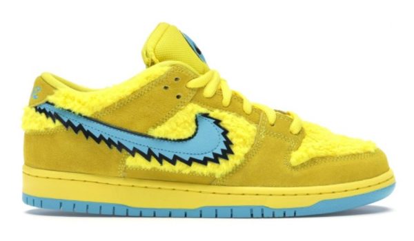 Grateful Dead x SB Dunk Low Yellow Classic Kicks - Streetwear