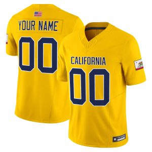 California 2025 Personalized Football Jersey