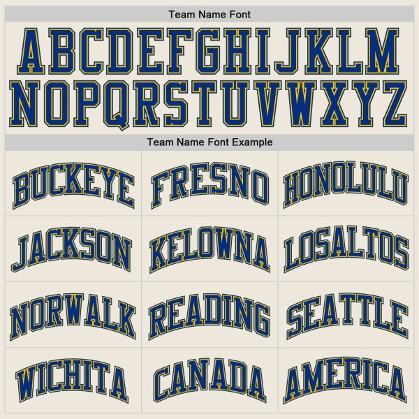 Cream Royal-Gold Authentic Throwback Personalized Basketball Jersey - Image 4