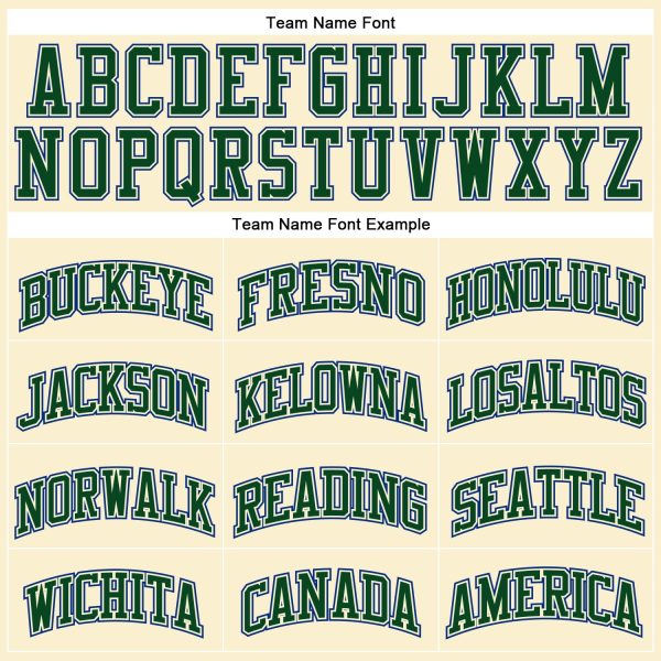 Cream Green-Royal Authentic Throwback Personalized Basketball Jersey - Image 3