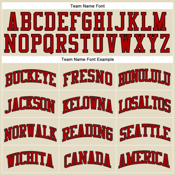 Cream Black Pinstripe Red Authentic CustomBasketball Jersey - Image 3